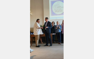 Médaille de la ville décernée à l'ASMTT