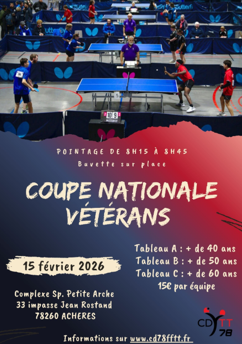 Coupe Nationale des Vétérans