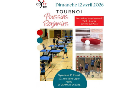 Tournoi Poussins-Benjamins