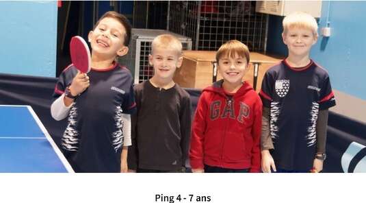 Activité Ping 4-7 ans : Quelques photos